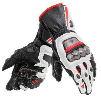 Dainese Full Metal 6 Gloves White/Red