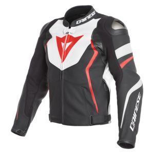 Dainese Avro 4 Leather Jacket-FLUO